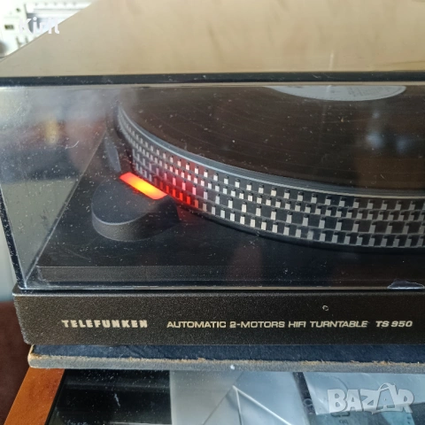 Грамофон Telefunken TS950 Hi Fi automat, снимка 8 - Грамофони - 54326765