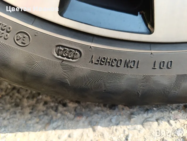 225/55R19 XL Continental Premium Contact 6, снимка 3 - Гуми и джанти - 55432633