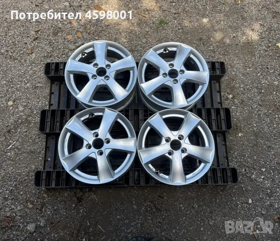 4бр.Алуминиеви джанти DEZENT 15цола 4x100 за Toyota,Suzuki,Kia,Hyundai,Subaru,Mazda,Daihatsu