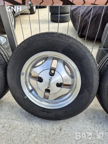 Джанти Toyota 13 цола , 4х114.3 , 5j , et27 , 175/70/13 Corolla Ae86, снимка 3 - Гуми и джанти - 54449608