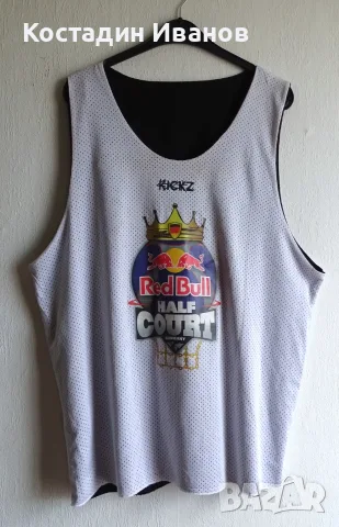 Red Bull Half Court Germany двулицев баскетболен потник XL, снимка 5 - Спортни дрехи, екипи - 55606657