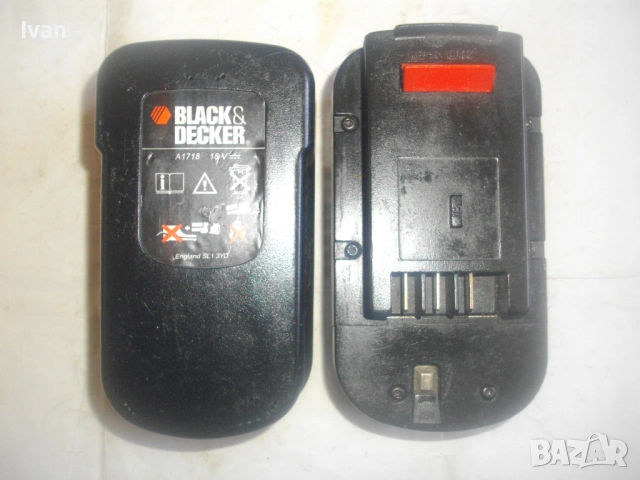 БАТЕРИЯ BLACK DECKER 18V Ni-Cd England ЛОША ЗА КУТИЯ Никел-Кадмий елементи 18 волта, снимка 5 - Други инструменти - 54196232