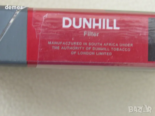 Празна цигарена кутия DUNHIL, Нигерия, снимка 2 - Колекции - 55676565