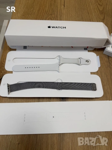 Apple Watch SE (2nd Gen) 44mm Silver – като нов!, снимка 8 - Смарт часовници - 55062846