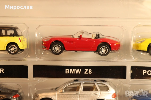 HONGWEL 1/72 БМВ BMW Z8 МОДЕЛ КОЛИЧКА