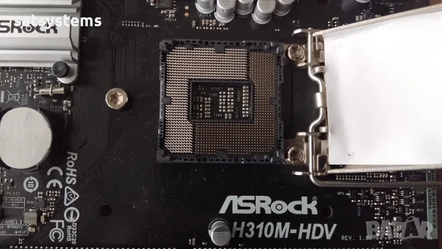 Дънна платка ASRock H310M-HDV Socket LGA1151, снимка 6 - Дънни платки - 55335353