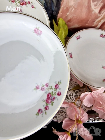 Немски порцеланови чинии , снимка 3 - Чинии - 54271895