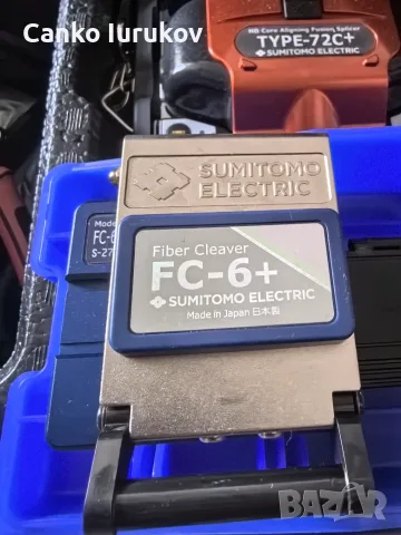 Сплайсер - Sumitomo TYPE 72C+, снимка 4 - Друга електроника - 55327746