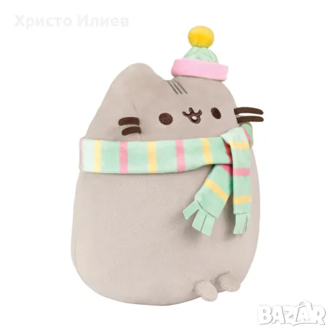 Pusheen Плюшена играчка коте котка 24 см 2 вида Пушийн , снимка 6 - Плюшени играчки - 55377755