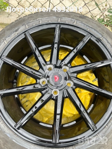 Джанти Vossen CVT style, 17 - 5x112, снимка 2 - Гуми и джанти - 54611154