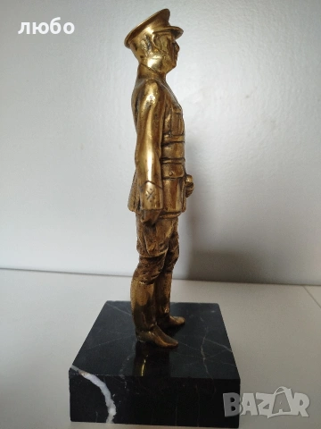 БРОНЗОВА СТАТУЯ-СКЛУПТУРА ФРАНКО , снимка 12 - Антикварни и старинни предмети - 53960063