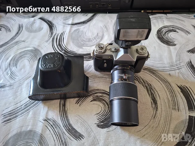 Руски фотоапарат с голям обектив, снимка 7 - Фотоапарати - 55414845