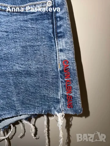 Къси дънкови панталонки Calvin Klein, снимка 4 - Къси панталони и бермуди - 55366596