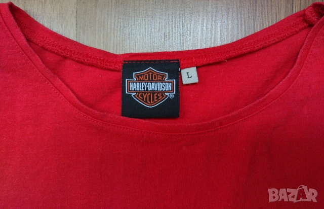 Harley Davidson - дамска тениска, снимка 6 - Тениски - 54961838