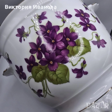 Порцеланова кашпа , снимка 3 - Колекции - 54742183