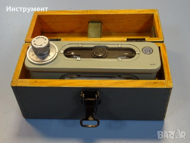 Нивелир машинен Carl Zeis Jena DDR precicion mashine level 0.01 mm/m, снимка 11 - Други инструменти - 54855258