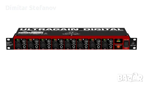 BEHRINGER ADA8200, снимка 4 - Ресийвъри, усилватели, смесителни пултове - 55421067