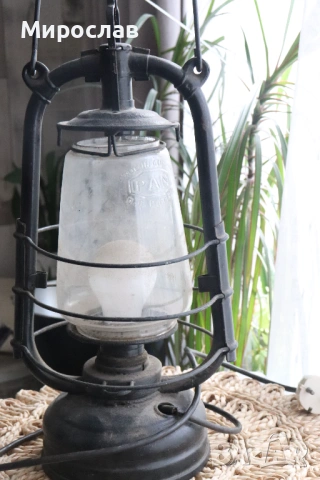 FEUERHAND D.R. PATENT ГАЗОВ ФЕНЕР ЛАМПА ПЕТРОМАКС PETROMAX, снимка 2 - Други - 53980932