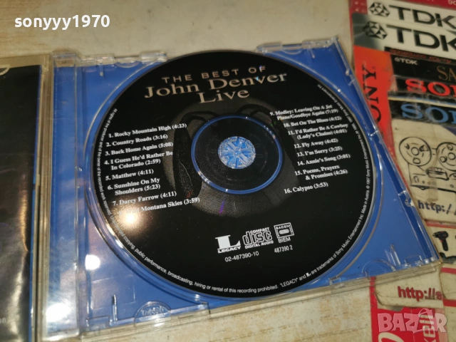 JOHN DENVER CD 1506261128H2E6R, снимка 6 - CD дискове - 54910333