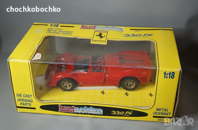 JOUEF FERRARI 330 Метален модел спортна кола с кутия 1/18