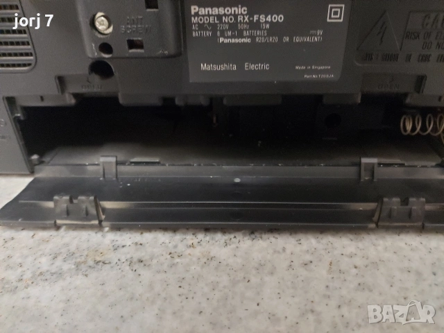 радиокасетофон Panasonic, снимка 7 - Радиокасетофони, транзистори - 54774911