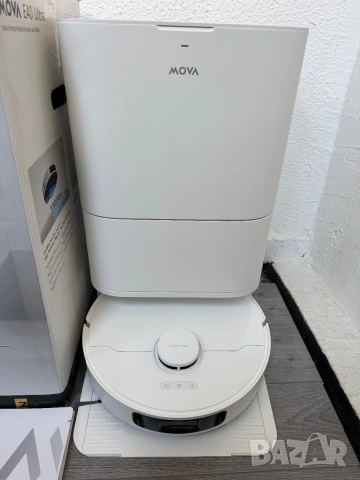 Прахосмукачка Робот Mova E40 Ultra Dreame | 19000Pa и MaxiReach Станция, снимка 2 - Прахосмукачки - 55000459