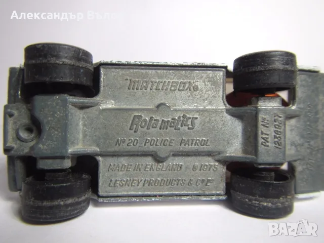 Стара Метална Количка Range Rover Matchbox Rolamatics Lesney, снимка 11 - Колекции - 55650211