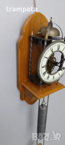 НАЙ ДОБРАТА ОФЕРТА Стенен немски часовник Tempus Fugit, снимка 3 - Стенни часовници - 55543394