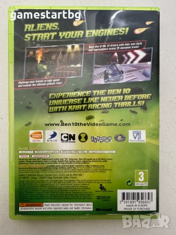 Ben 10: Galactic Racing за Xbox 360, снимка 2 - Игри за Xbox - 55051456