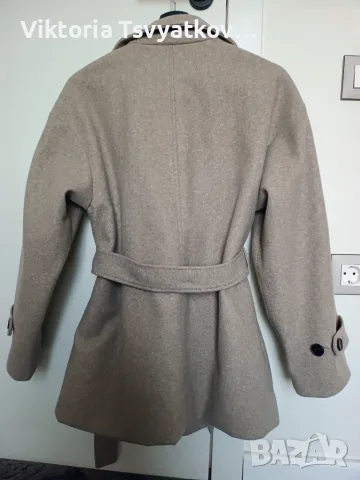 Нови палта Zara и кожено яке - перфектно състояние, снимка 18 - Палта, манта - 55619259