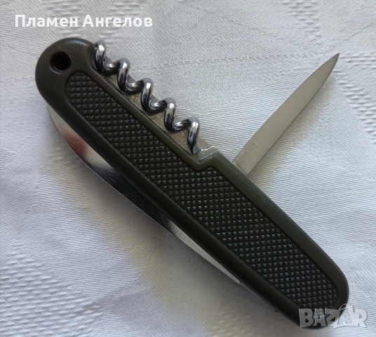 Оригинален Немски-армейски нож BW-GAK 108-I.C.A.R.Rostfrei., снимка 8 - Ножове - 54599692