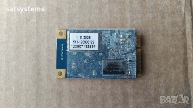 Phison Mini PCI-E SATA 20GB Solid State Drive SSD SSE020GTTC0-S53, снимка 2 - Твърди дискове - 54262588