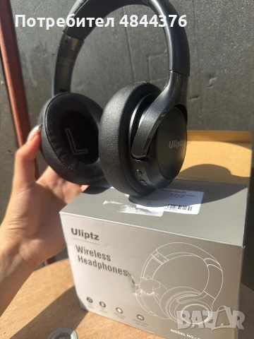 Uliptz Bluetooth безжични слушалки с микрофон, снимка 2 - Bluetooth слушалки - 55138997