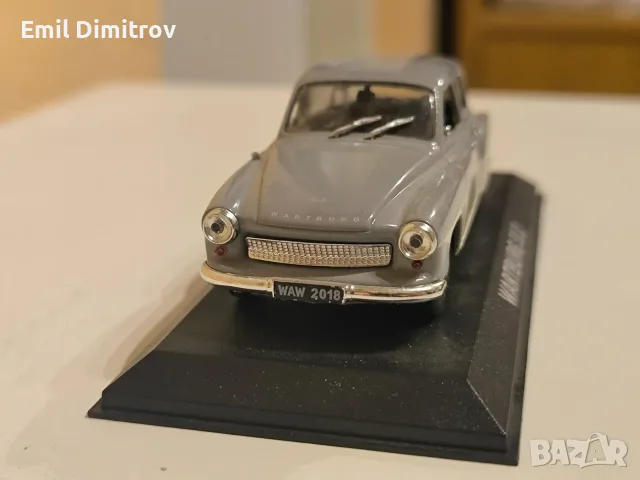 Моделче на Wartburg-312 в мащаб 1:43, снимка 4 - Колекции - 55659049