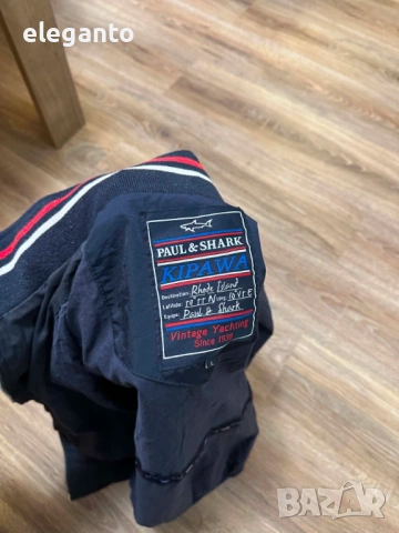 Мъжко яке бомбер PAUL & SHARK Royal Yacht Club Jacket Newport Jacket , L размер, снимка 6 - Якета - 54540741