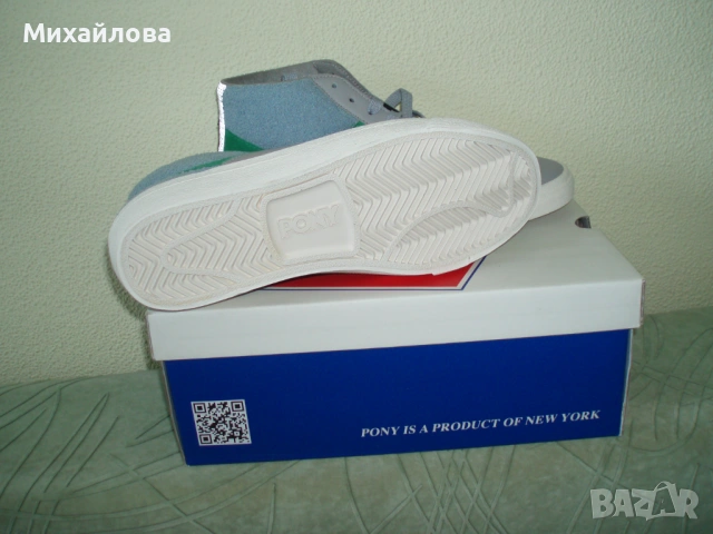 Страхотно кецове Pony/USA естествена кожа, снимка 3 - Кецове - 54098980