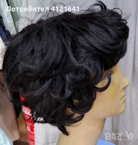 Перука кестенява, къса, нова, снимка 3 - Аксесоари за коса - 55295938