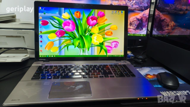 Голям и Бърз 17.3 Лаптоп с Intel Core i5 / 16Gb RAM / GeForce 820M / SSD