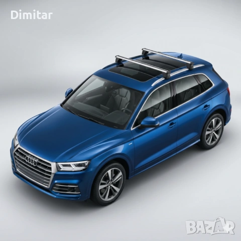 Audi Q5 Оригинален багажник за покрив (напречни греди, релси, рейлинг)