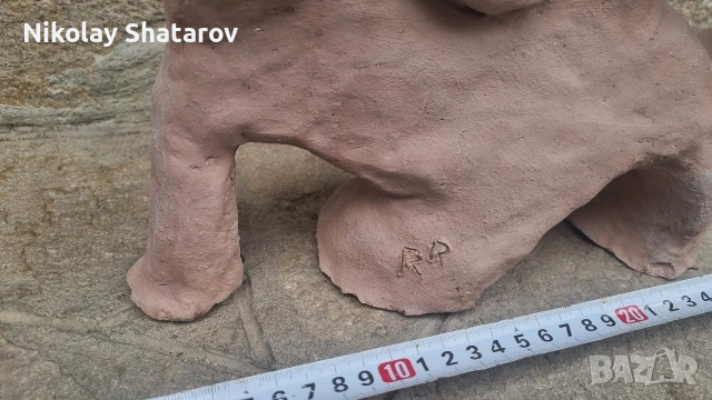 Авторска керамика. Скулптура , снимка 7 - Антикварни и старинни предмети - 55247356