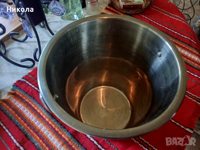 Винтидж ледарка инокс, снимка 2 - Прибори за хранене, готвене и сервиране - 54389598
