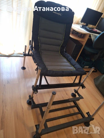 Matrix Deluxe Accessory Chair + скара Korum, снимка 4 - Палатки - 54802202
