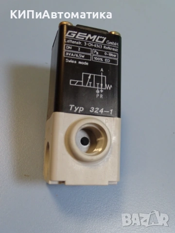 магнет вентил GEMU TYP 324-1 pilot solenoid valve 42V/50Hz, снимка 5 - Резервни части за машини - 54412280