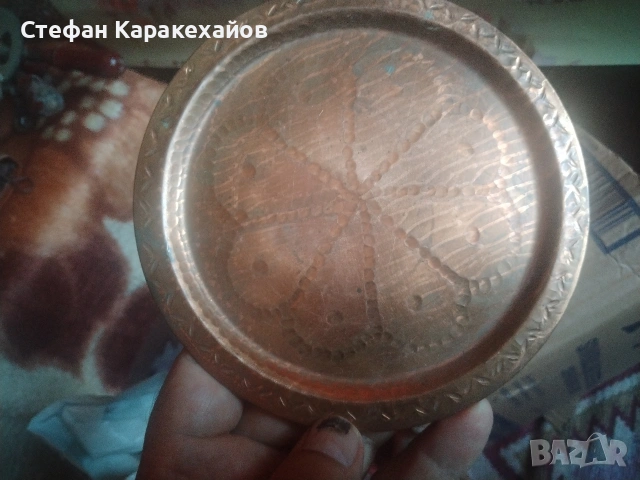 Кована медна чинийка