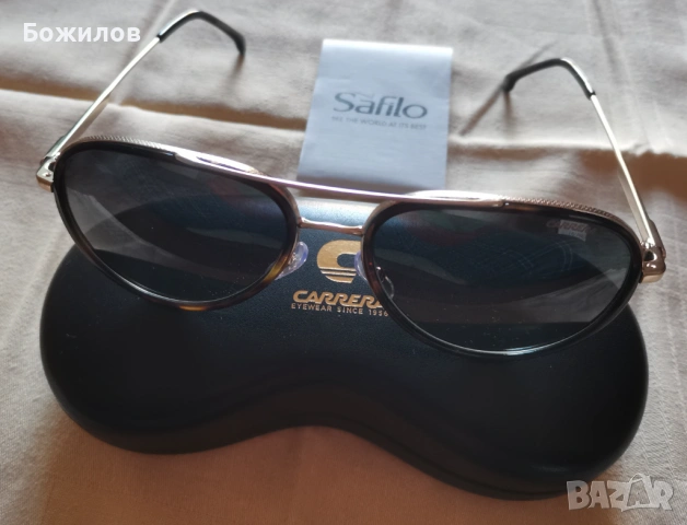 МЪЖКИ ЛУКСОЗНИ СЛЪНЧЕВИ ОЧИЛА CARRERA SUNGLASSES 1044/S 086, снимка 9 - Слънчеви и диоптрични очила - 54553956