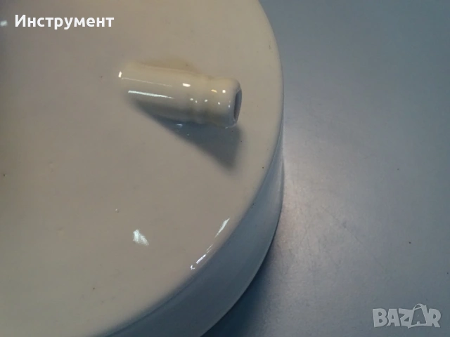 Порцеланова вакуум фуния на Бюхнер Ф210mm Buchner funnel, снимка 3 - Резервни части за машини - 54928393
