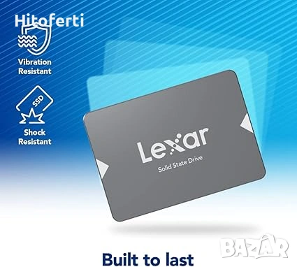 Lexar SSD NS100 de 2.5 pulgadas SATA III de 256 GB, снимка 2 - Твърди дискове - 54873916