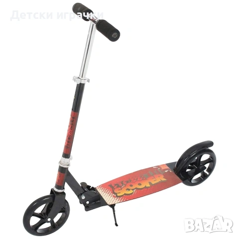 Сгъваема тротинетка с Дискова спирачка до 90кг, ABEC-7, Черна, снимка 3 - Скутери и тротинетки - 54611797