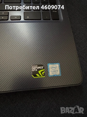 Геймърски лаптоп Dell G3 15 (i5-8300H / 16GB RAM / GTX 1050 Ti / 1TB SSD) - Нова батерия!, снимка 6 - Лаптопи за игри - 54681311