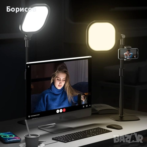 Настолна LED лампа - LitONES ComforGlow F-616, снимка 9 - Настолни лампи - 55229237